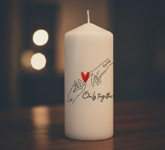 Kerze "Only together"