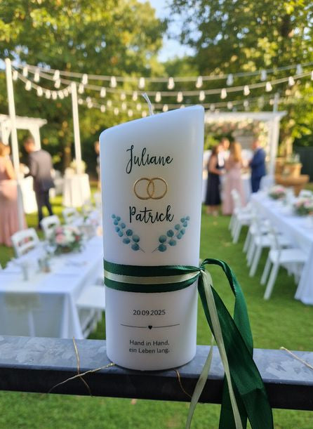 Traukerze Eukalyptus Sonderform