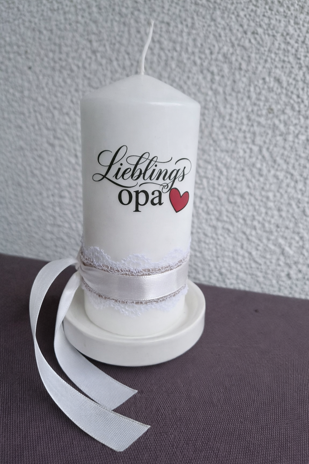 Kerze Lieblings...Familienmitglieder