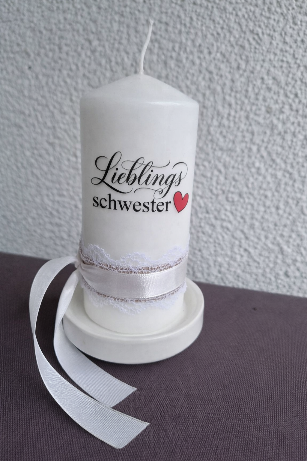 Kerze Lieblings...Familienmitglieder