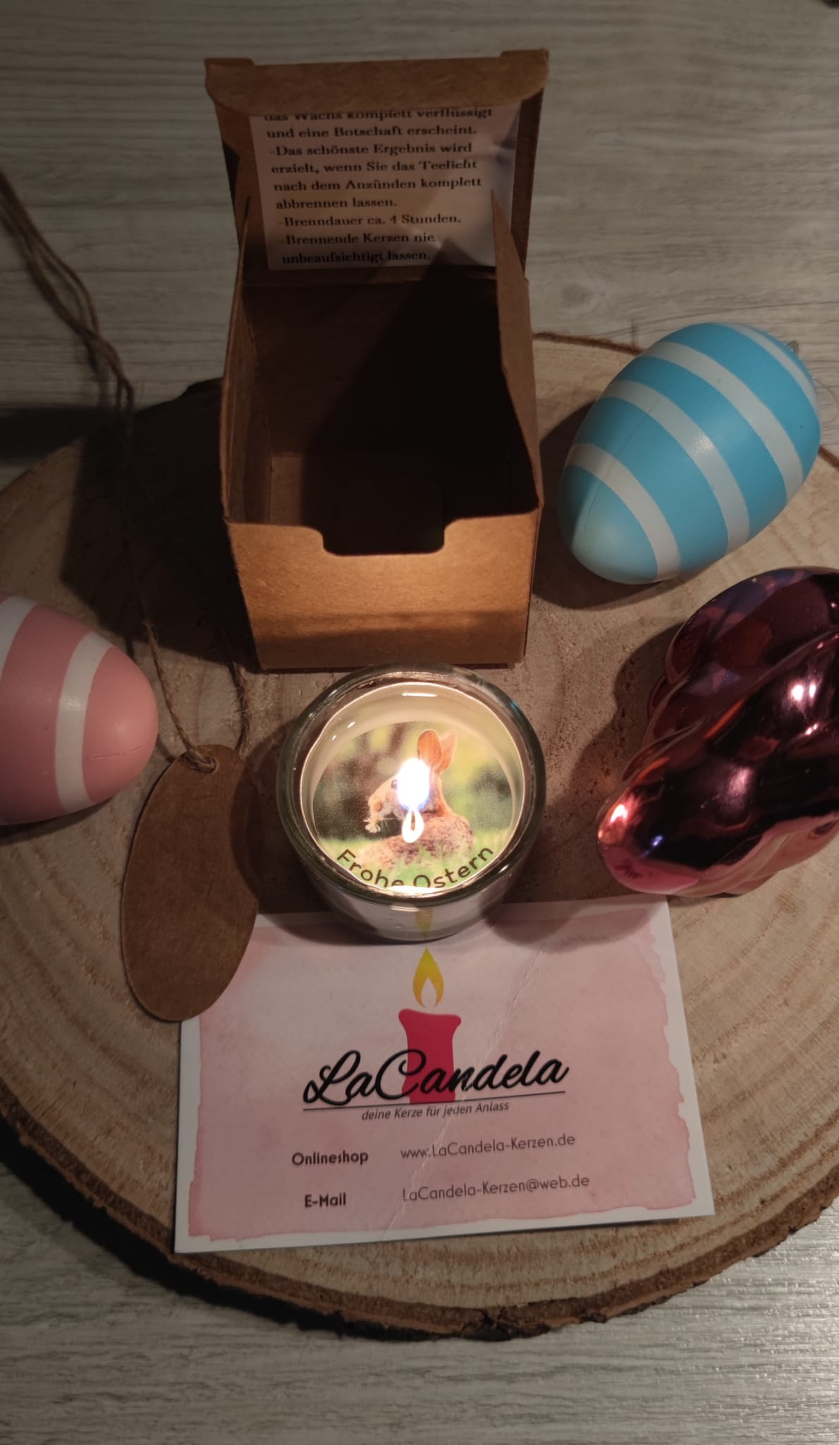 Zauberteelicht Ostern