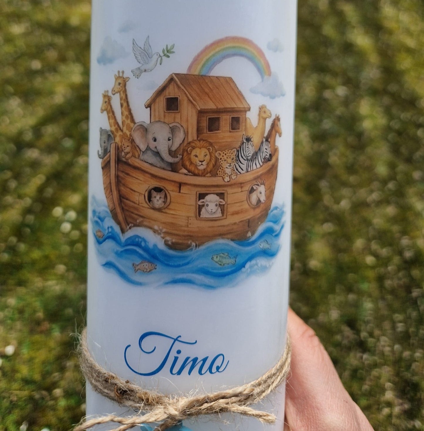 Taufkerze Arche Noah