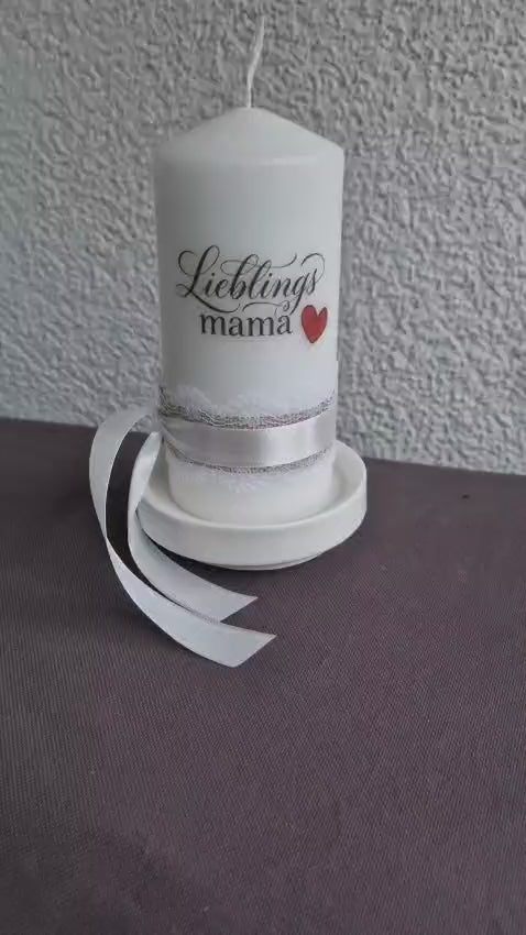 Kerze Lieblings...Familienmitglieder