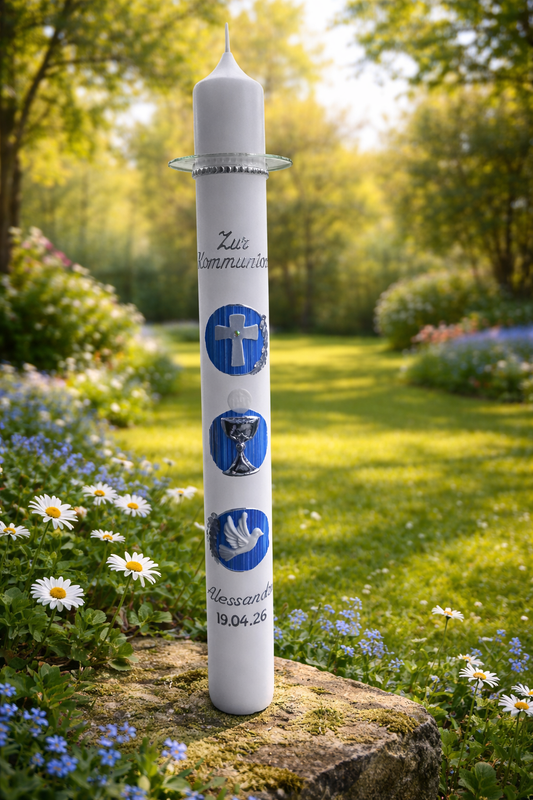 Kommunionkerze modern